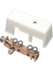 Arlington GBB5 - 6 to 2 Grounding Electrode Intersystem Grounding Bridge - Bronze (Bridge) / Paintable Plastic (Cover)